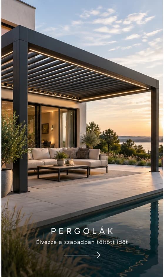 Bioklimatikus pergola